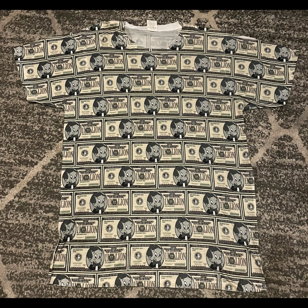 Vintage Richie Rich all over print t shirt size Lg